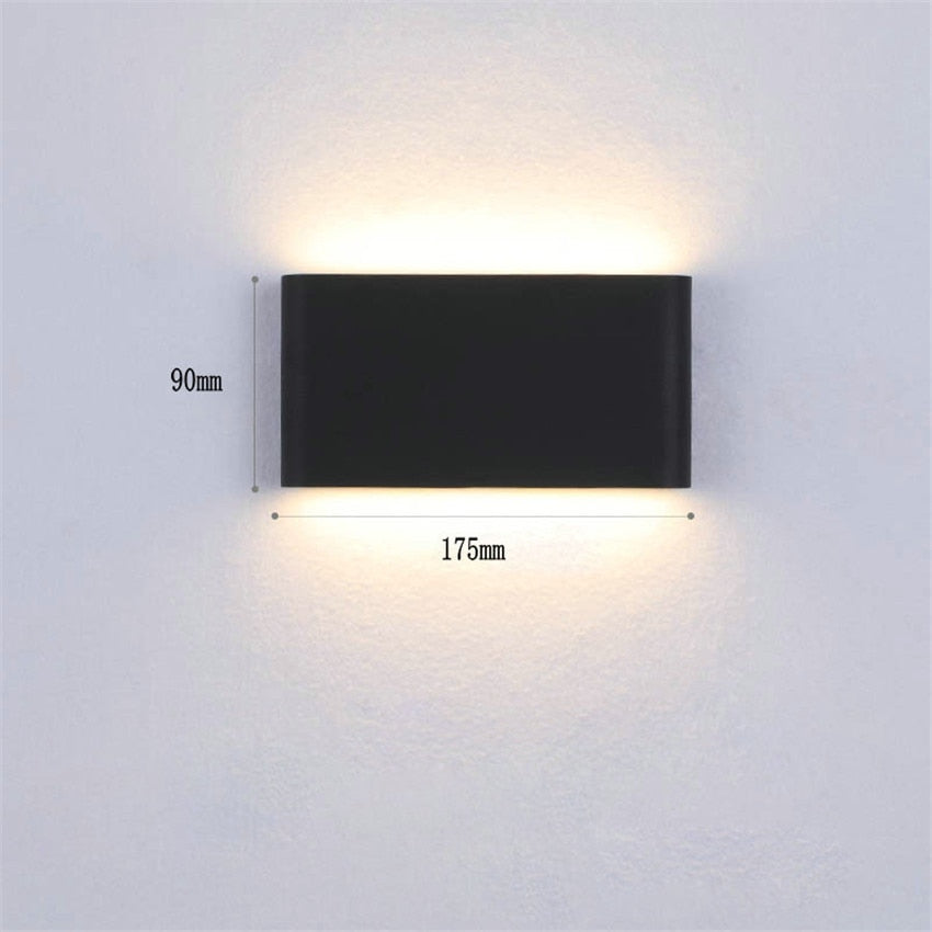Slim LED Außen-/Innen-Wandleuchte