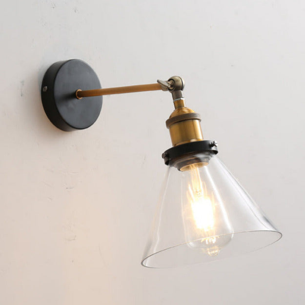 Vintage Glas Wandlampen