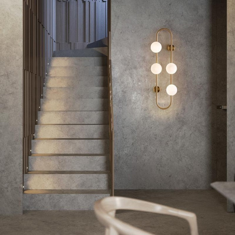 Danae - Moderne Mehrbulben-Wandlampe