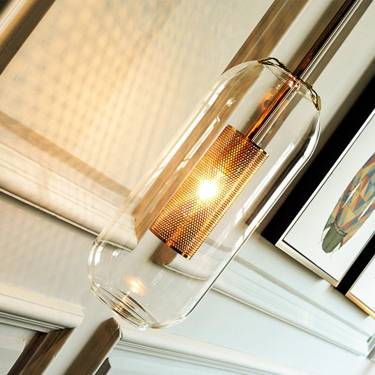 Ion - Moderne Glas-Wandlampe