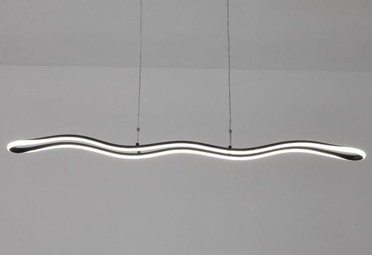 Moderne LED-Wellen-Kronleuchter