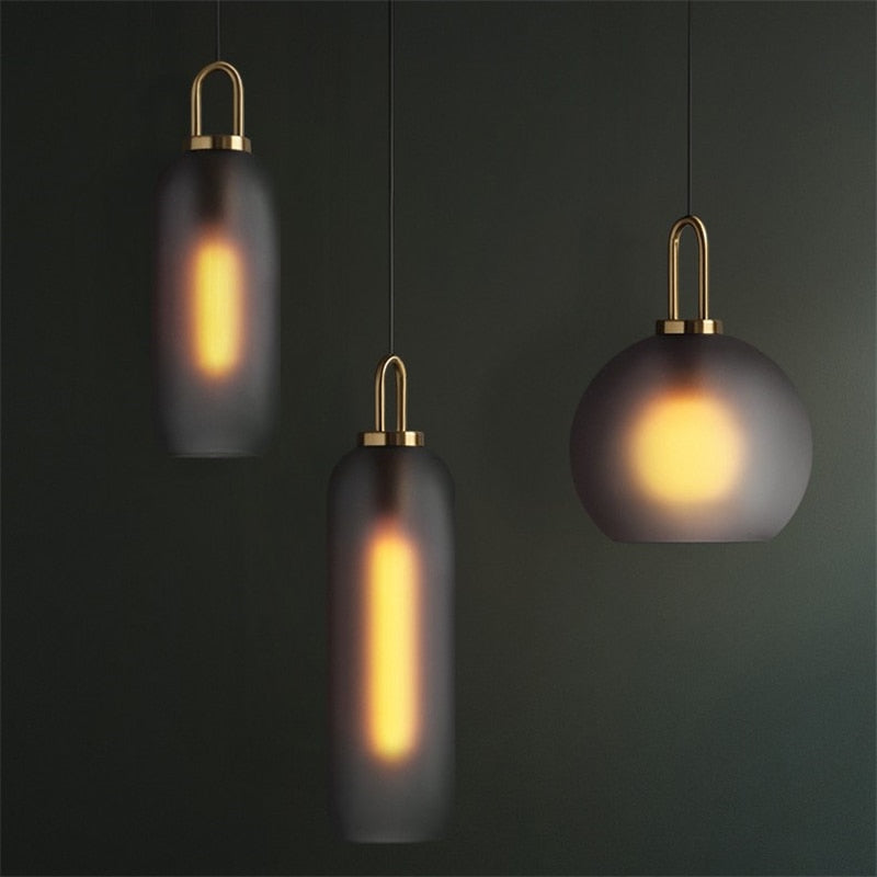 Moderne Glas-Pendelleuchten