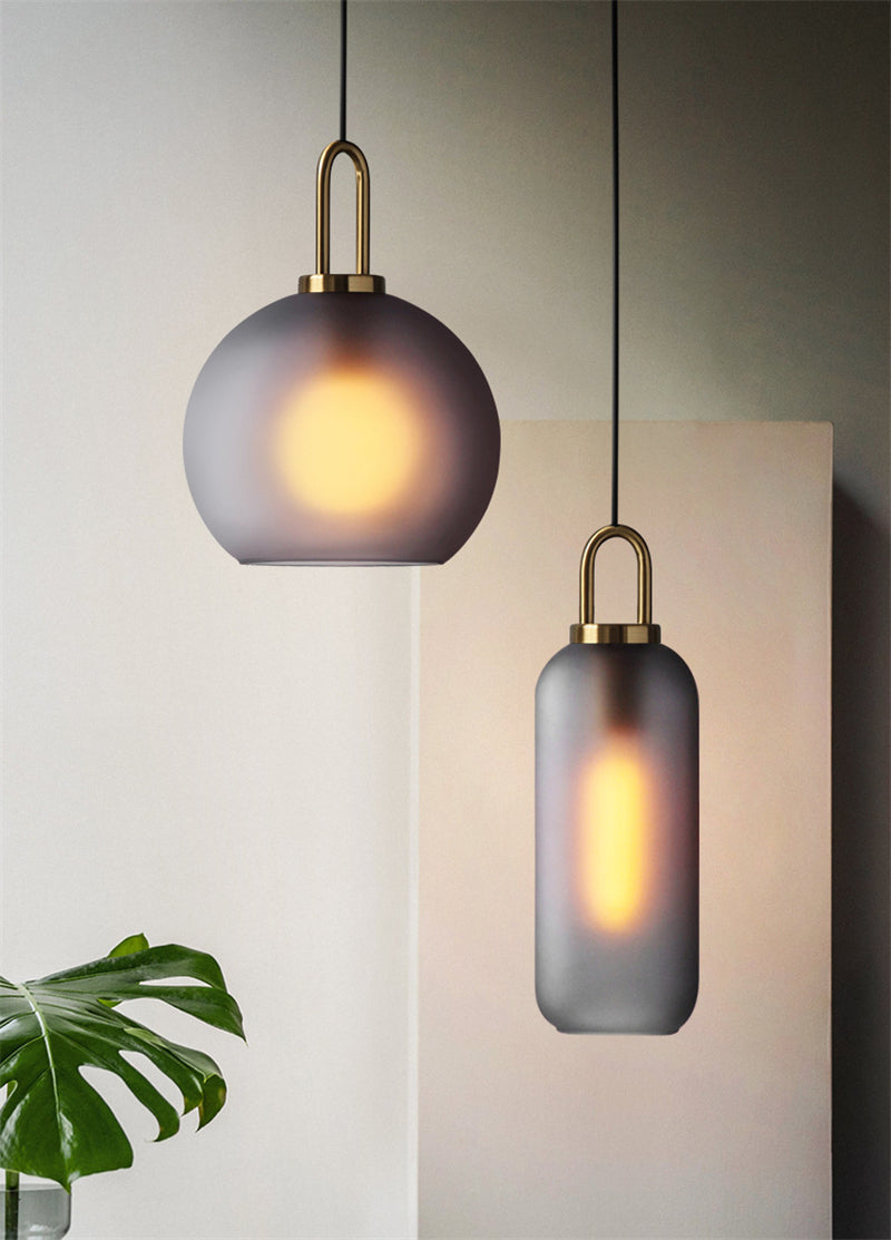 Moderne Glas-Pendelleuchten