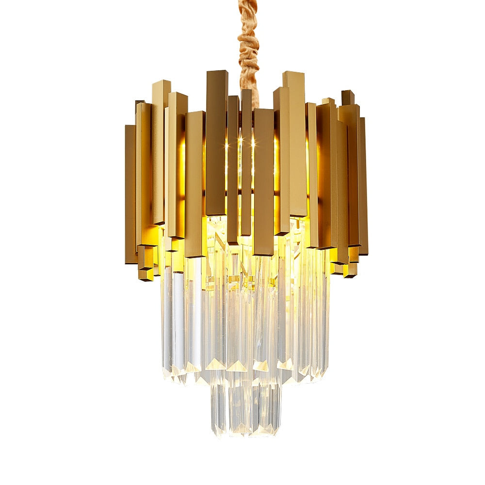 Apollo - Moderne Glas-Kristall-Pendelleuchten
