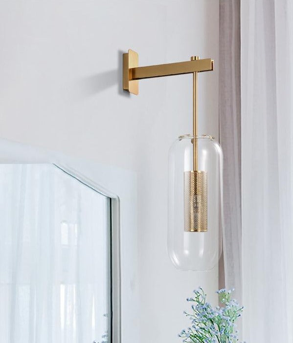 Ion - Moderne Glas-Wandlampe