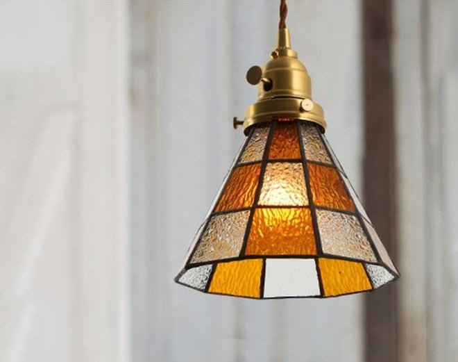 Bunte Glas Pendelleuchten