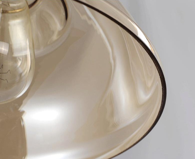 Georgia - Vintage Glas Pendelleuchte