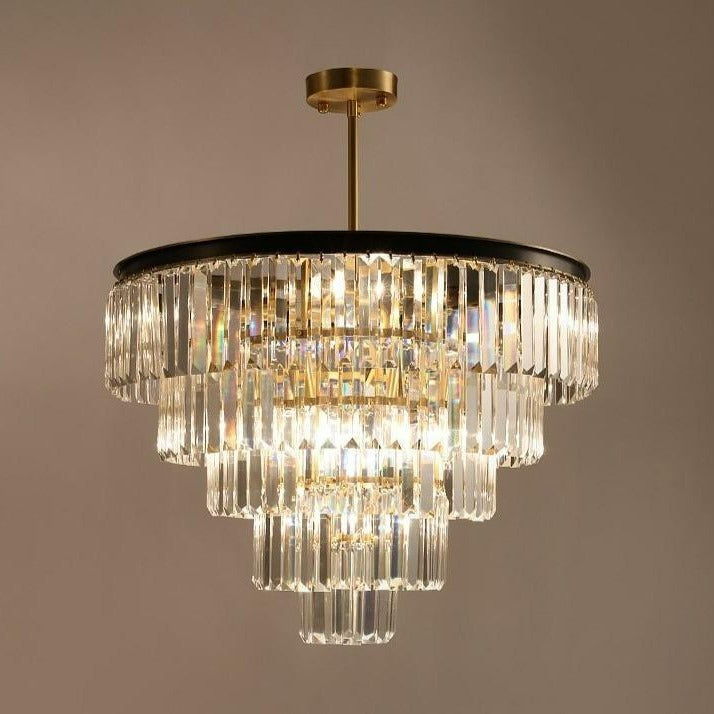 Garland - Moderner Glas-Kristall-Kronleuchter