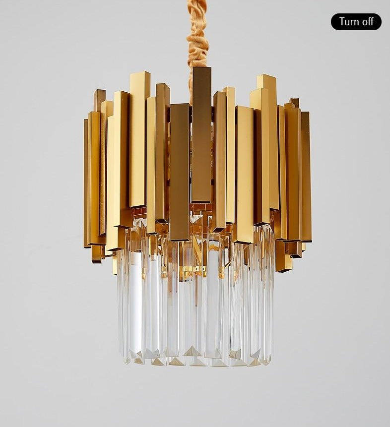Apollo - Moderne Glas-Kristall-Pendelleuchten
