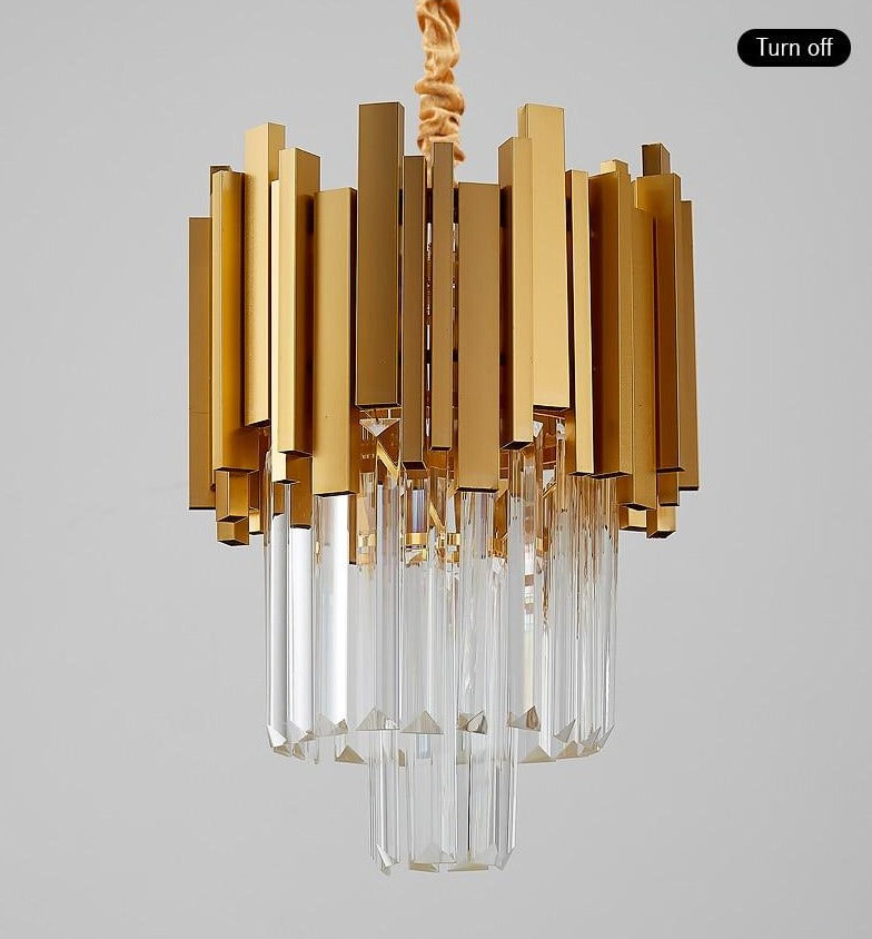 Apollo - Moderne Glas-Kristall-Pendelleuchten