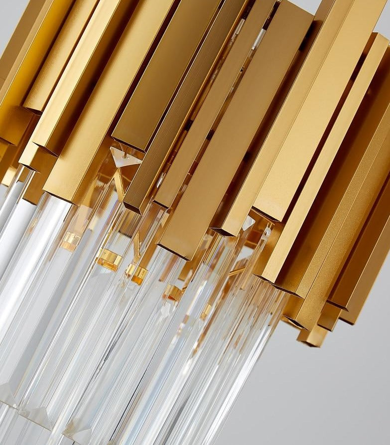 Apollo - Moderne Glas-Kristall-Pendelleuchten