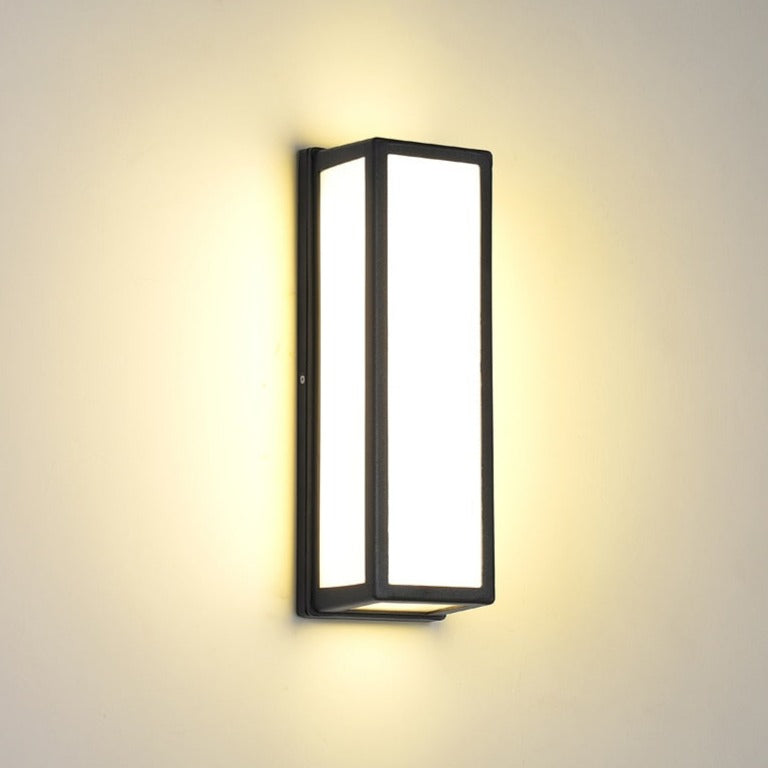Moderne LED-Außenwandlampe