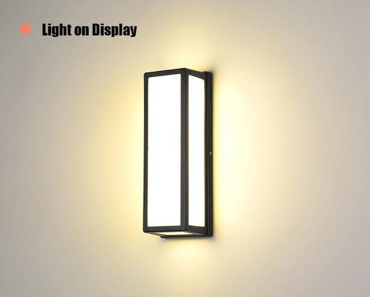 Moderne LED-Außenwandlampe
