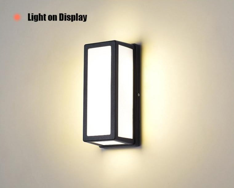 Moderne LED-Außenwandlampe