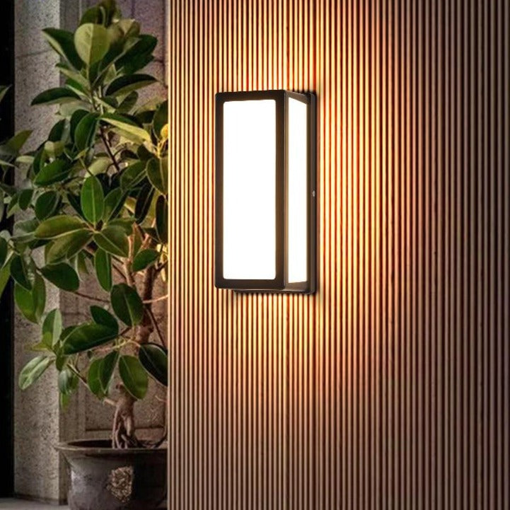 Moderne LED-Außenwandlampe