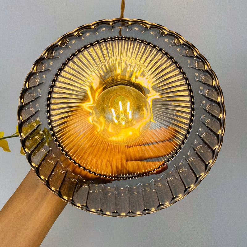 Monroe - Rustikale Bunte Glas-Pendelleuchten