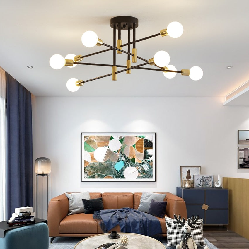 Caden - Moderne Mehrfach-Glühbirnen Leuchte
