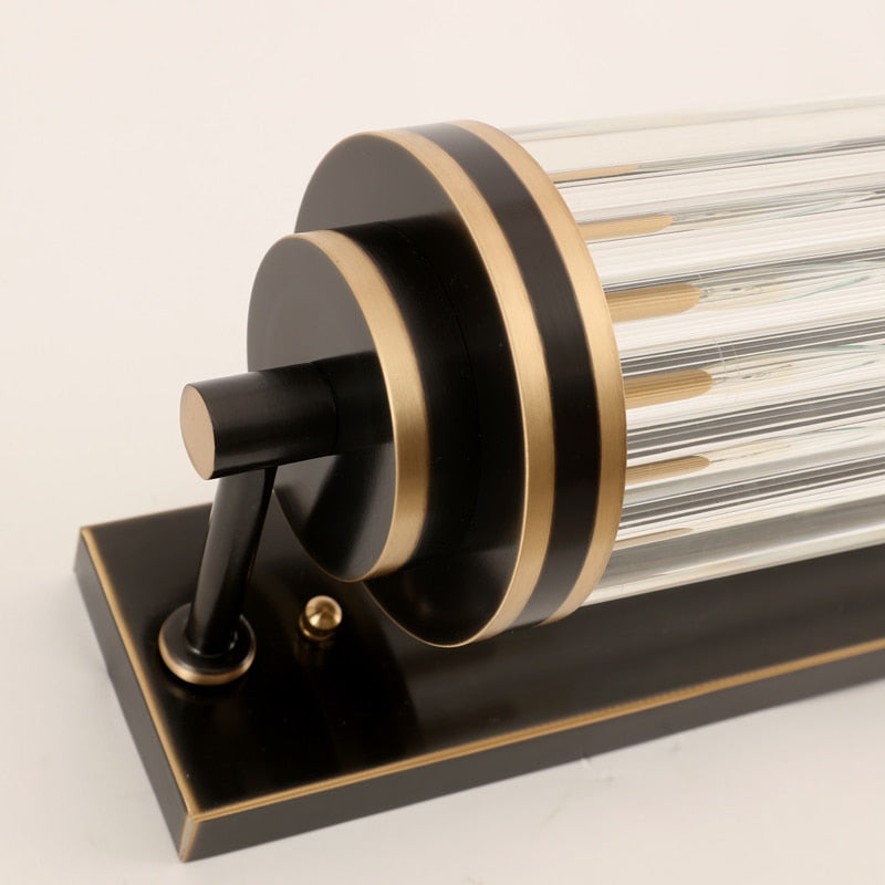 Moderne Glas-Wandleuchte