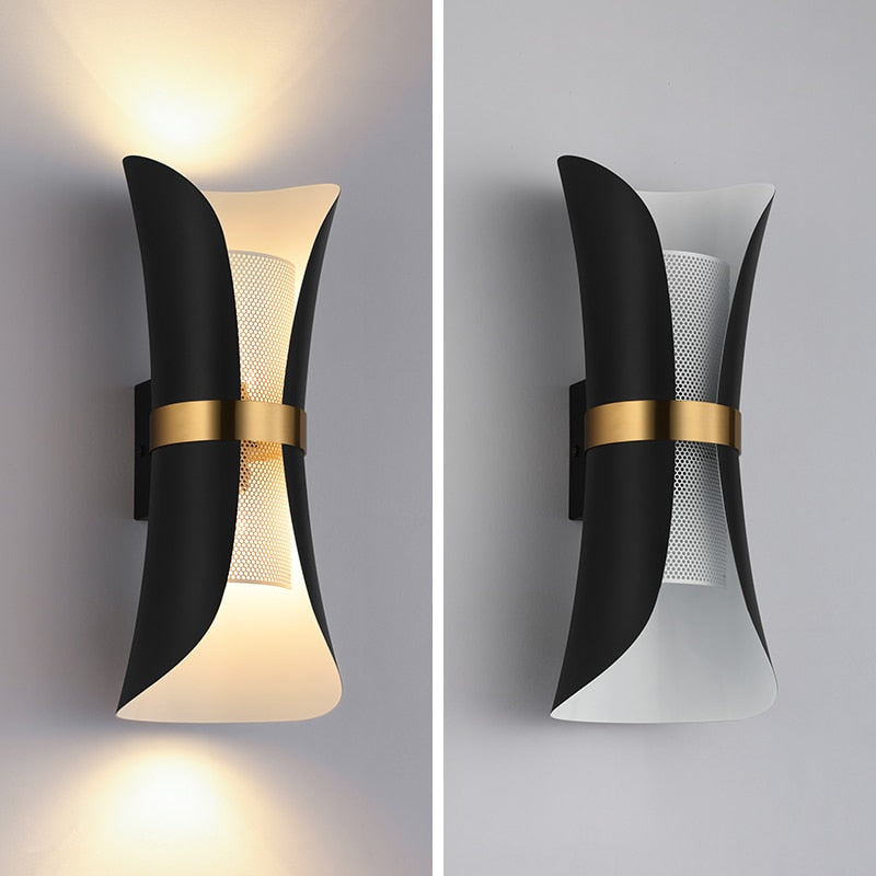 Europäische Schleifen-Wandlampe