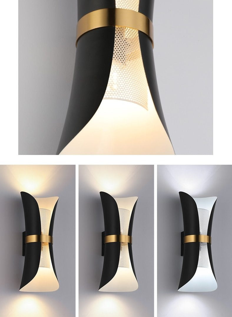 Europäische Schleifen-Wandlampe