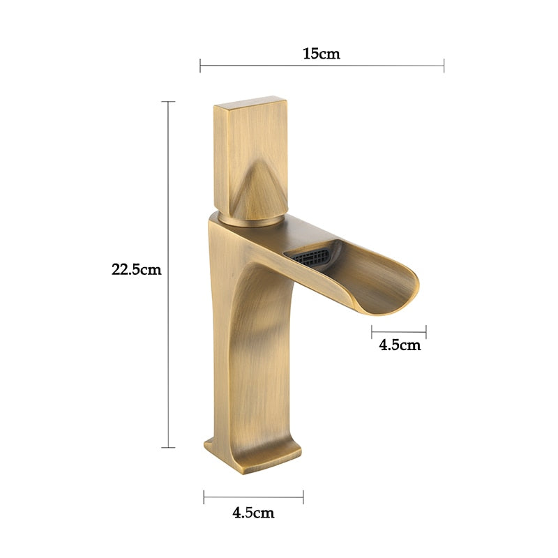 Fallon - Moderne Wasserfallarmatur