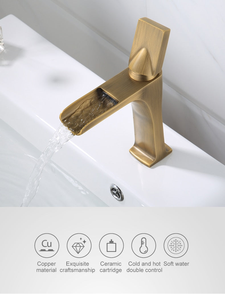 Fallon - Moderne Wasserfallarmatur