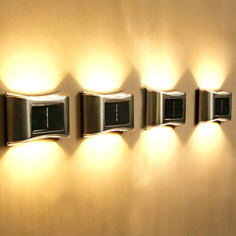 Solar LED Außenwandlichter