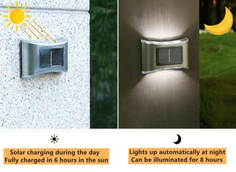 Solar LED Außenwandlichter