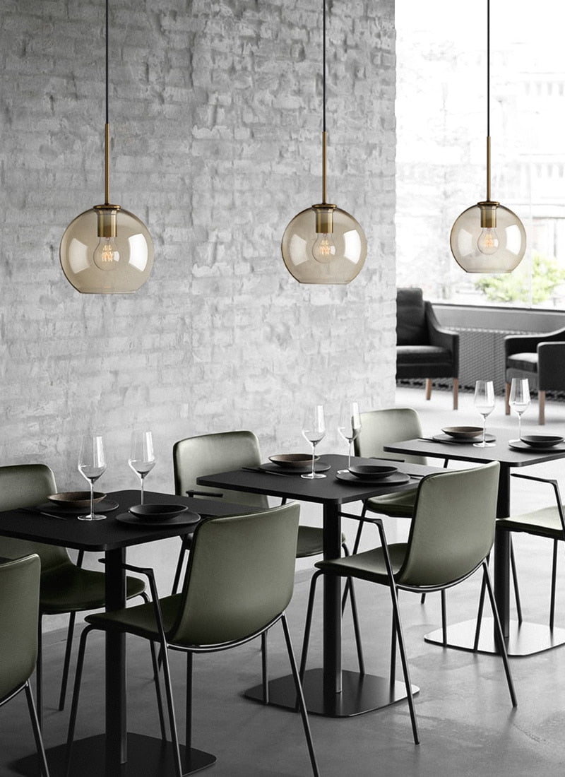 Hilde - Moderne Glas Pendelleuchten