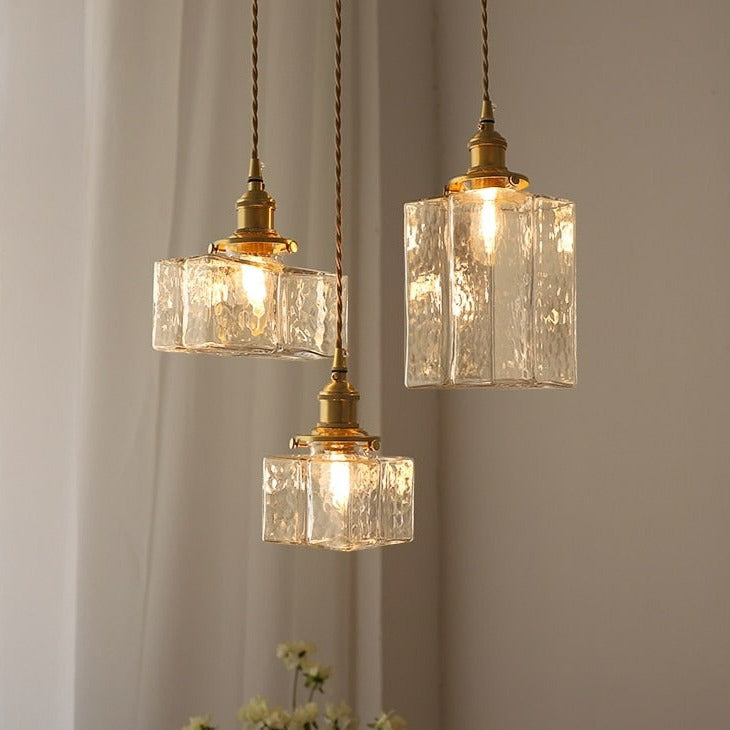 Adonia - Vintage Glas-Pendelleuchten