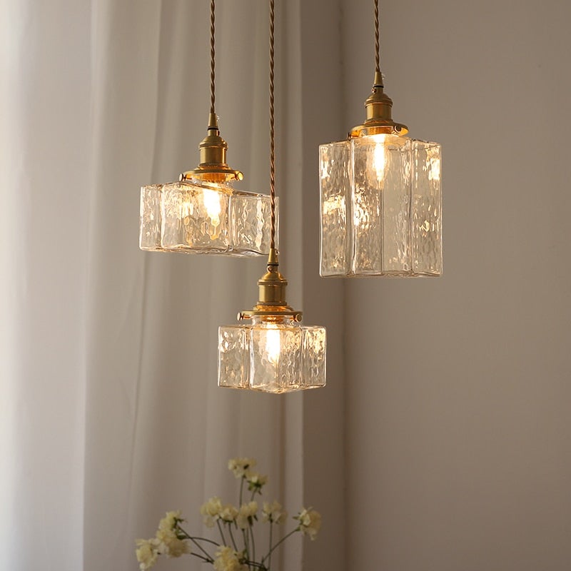Adonia - Vintage Glas-Pendelleuchten