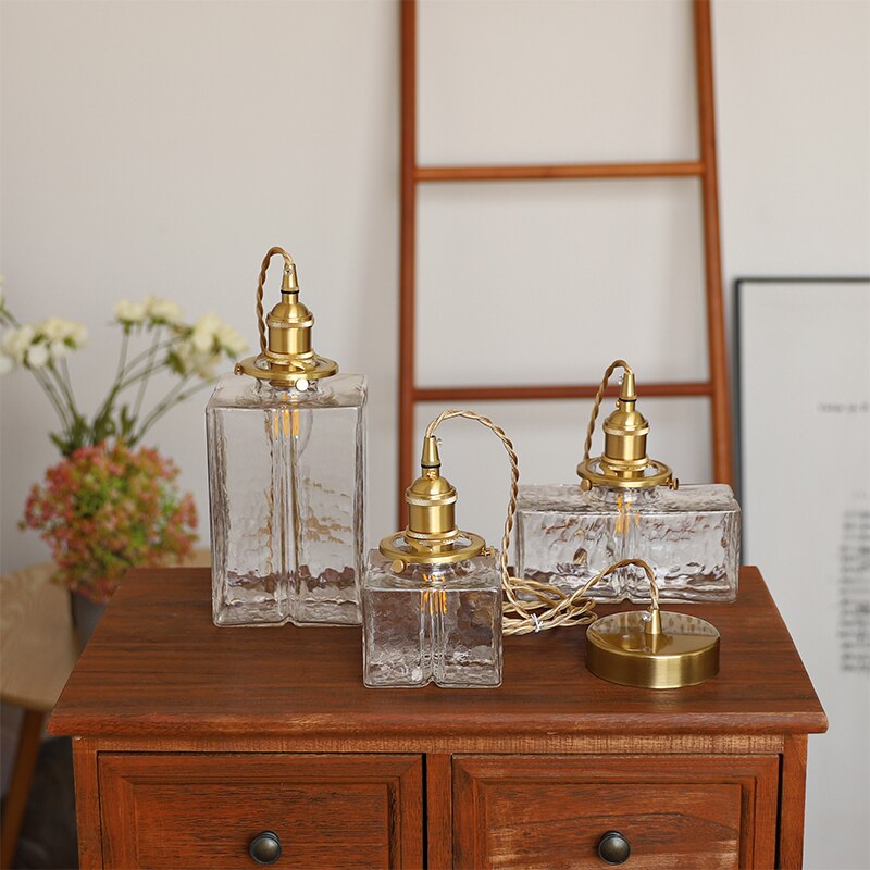 Adonia - Vintage Glas-Pendelleuchten