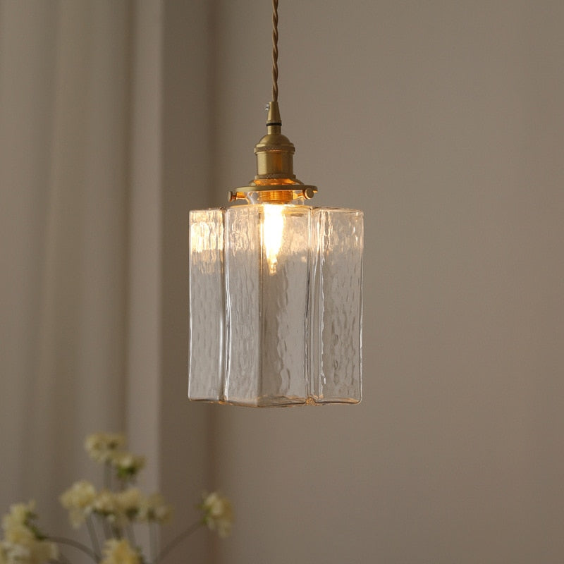 Adonia - Vintage Glas-Pendelleuchten