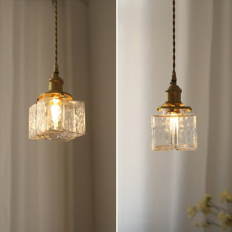 Adonia - Vintage Glas-Pendelleuchten