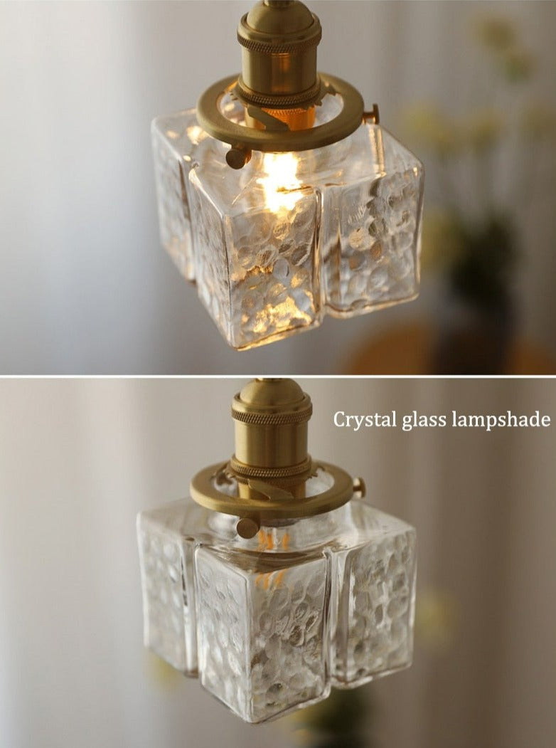 Adonia - Vintage Glas-Pendelleuchten