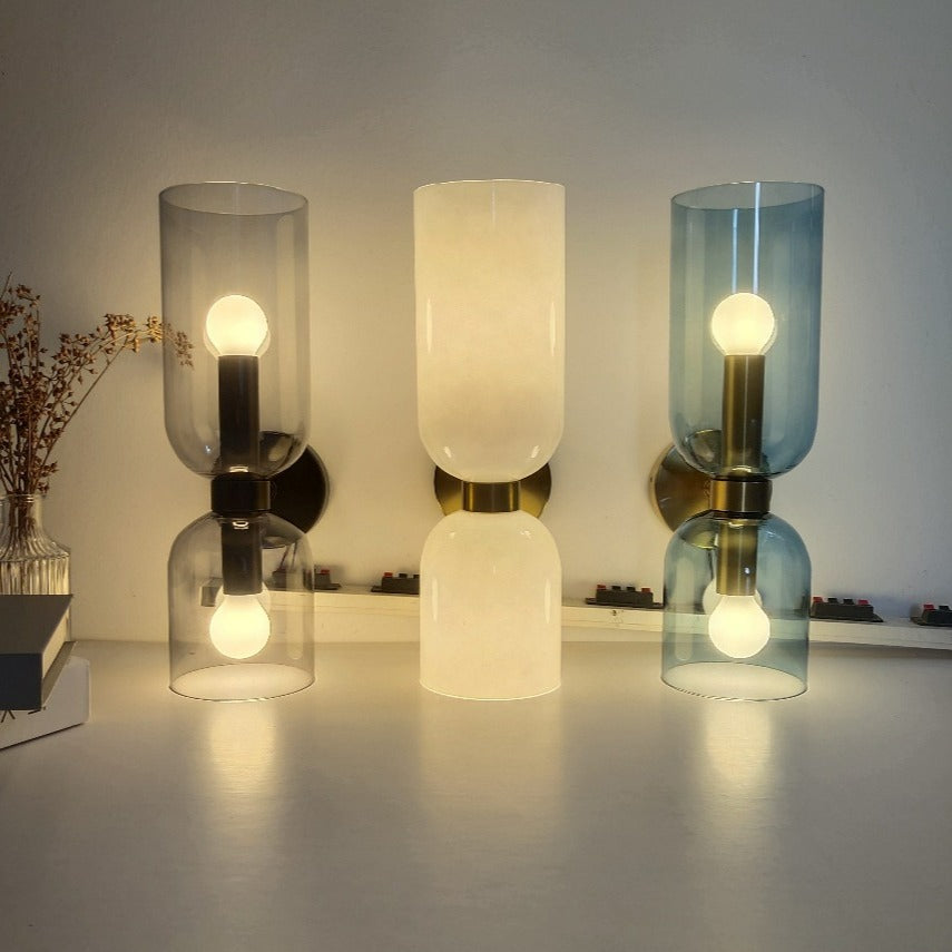 Pearl - Moderne Glas-Wandleuchte