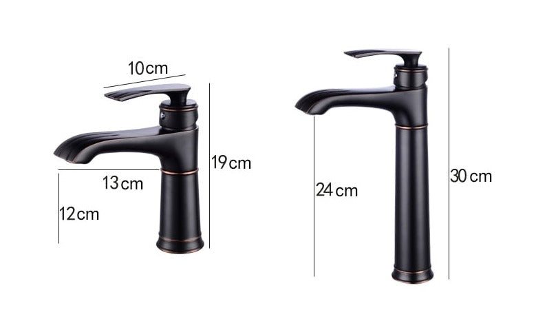 Retro Messing Badezimmerarmatur
