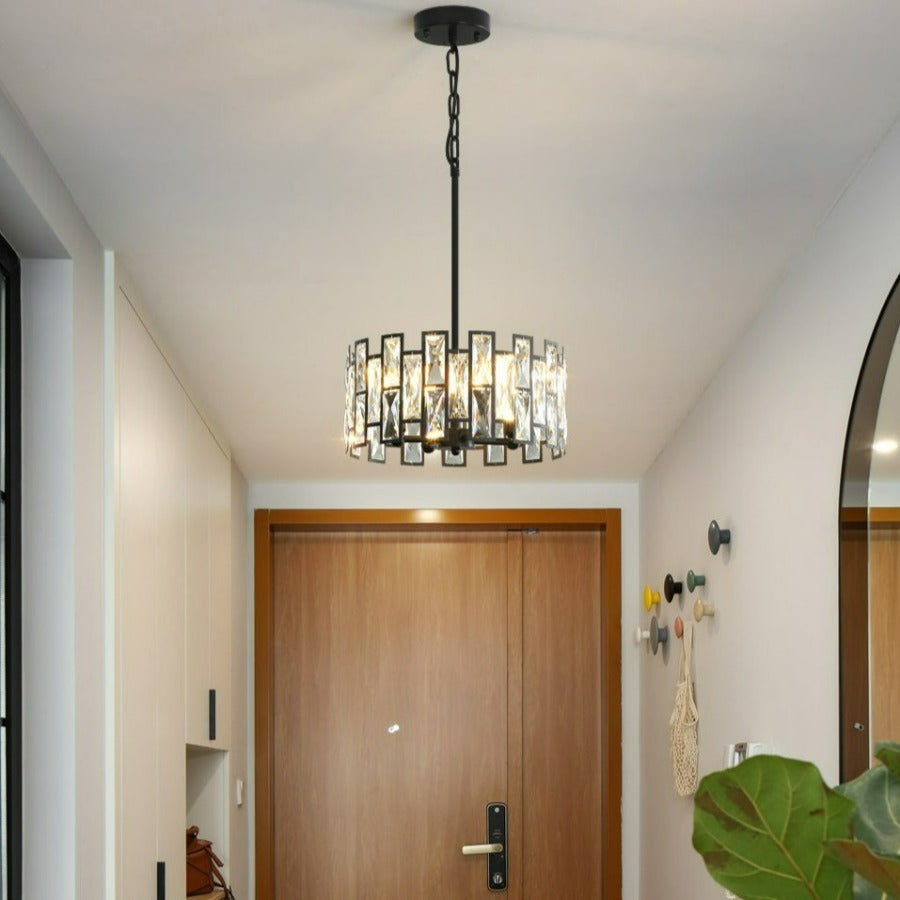 Roosevelt - Moderner Glas-Kristall-Kronleuchter