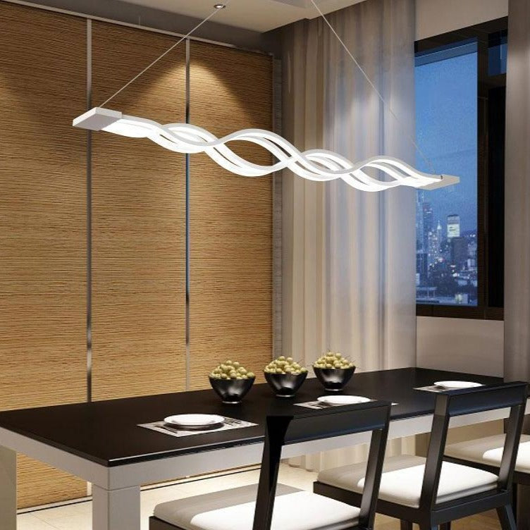 LED Wave Kronleuchter
