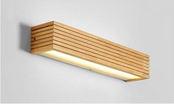 Aria - Moderne japanische Holz-Wandlampe