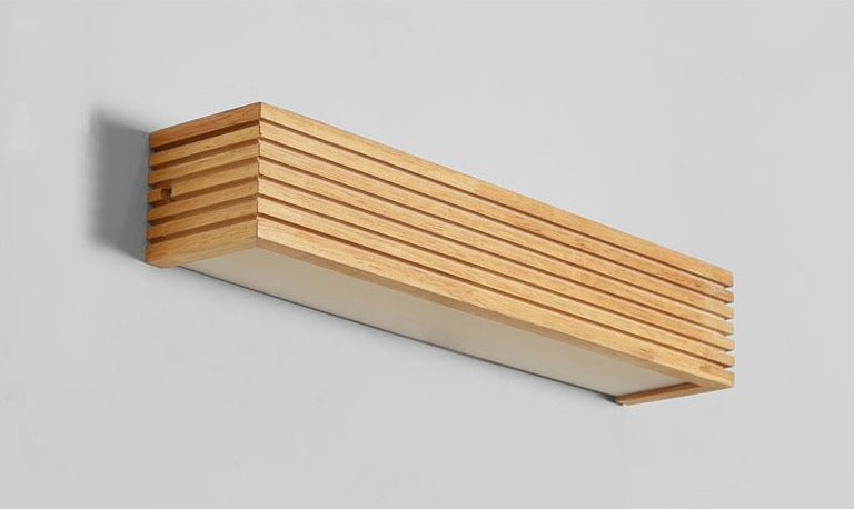 Aria - Moderne japanische Holz-Wandlampe