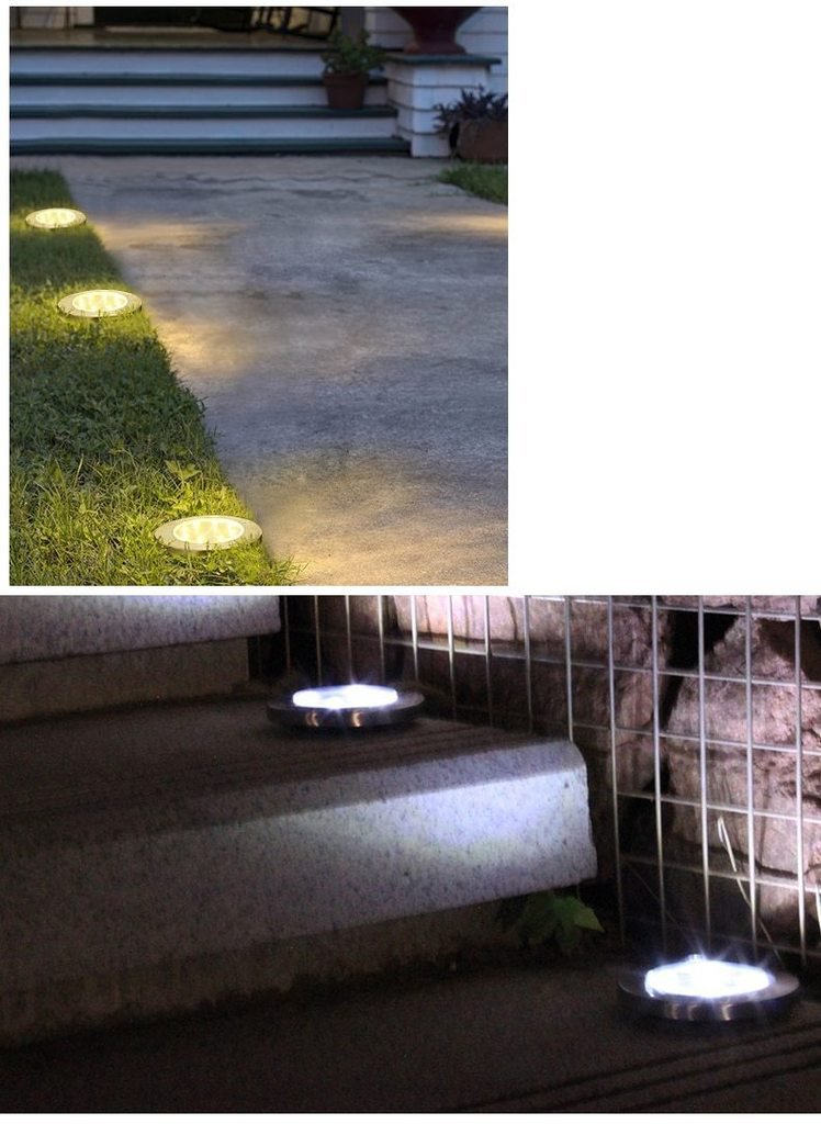 Solarbetriebene Außen-Gartenleuchten