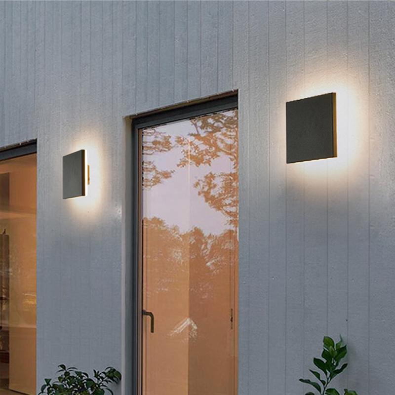Moderne Außenwand LED Disc Lichter