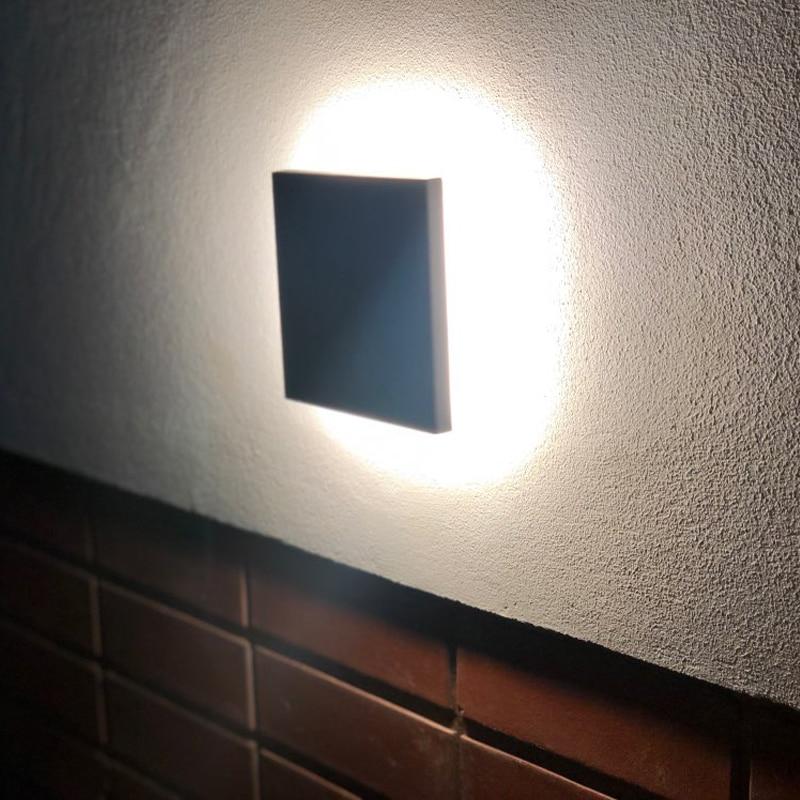 Moderne Außenwand LED Disc Lichter