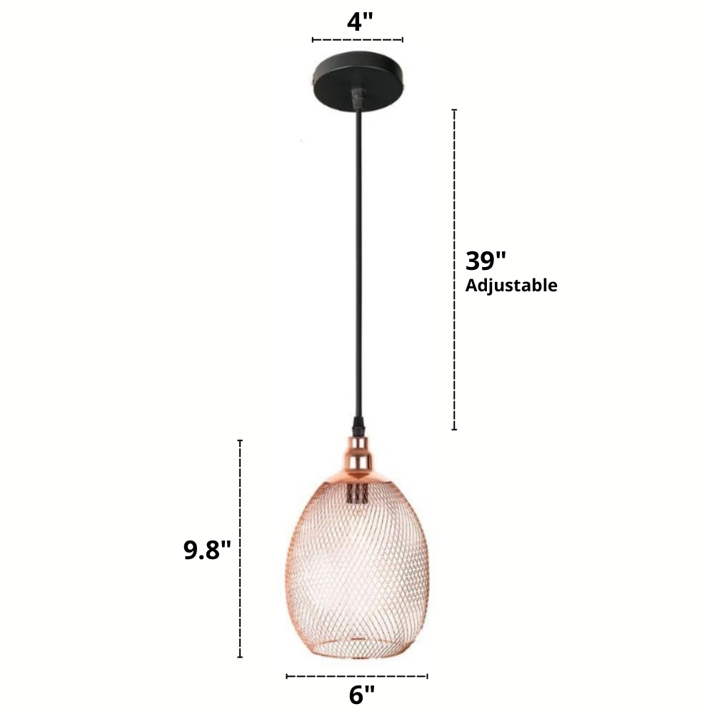 Rose – Moderne Käfig Pendelleuchten