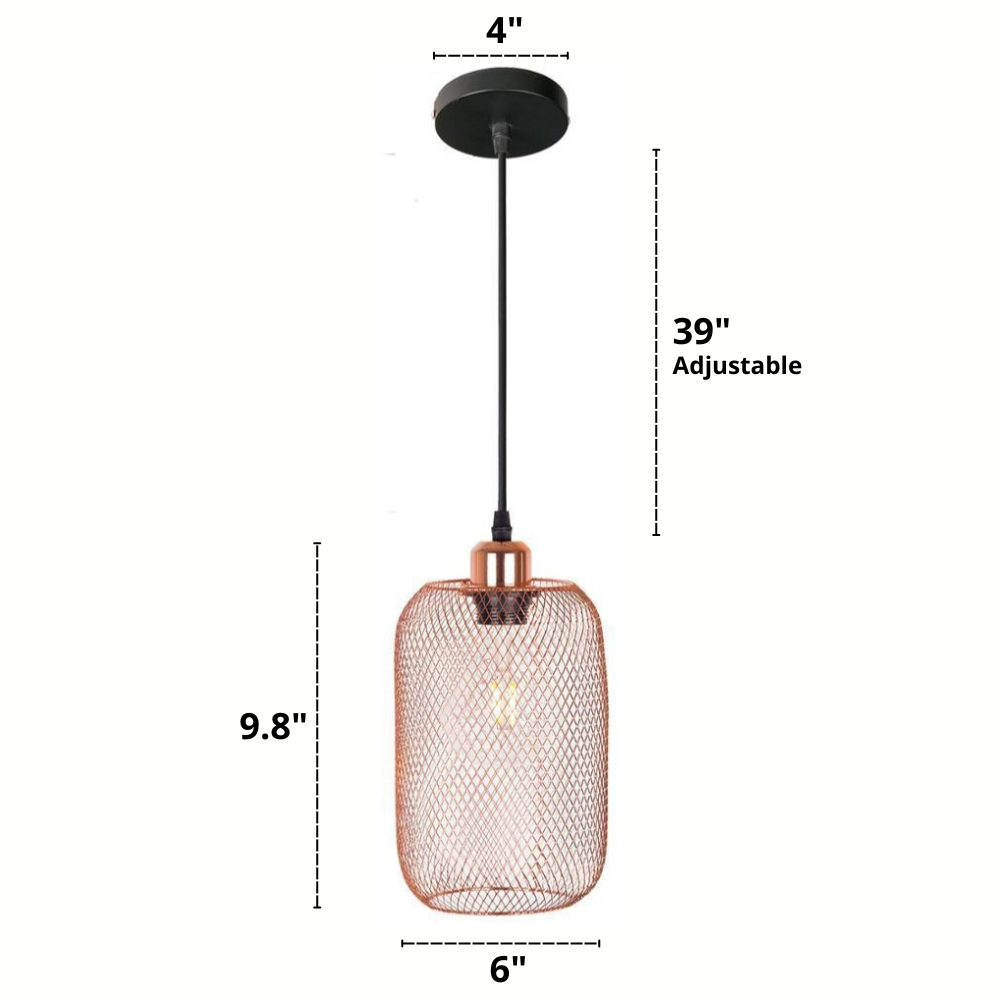 Rose – Moderne Käfig Pendelleuchten