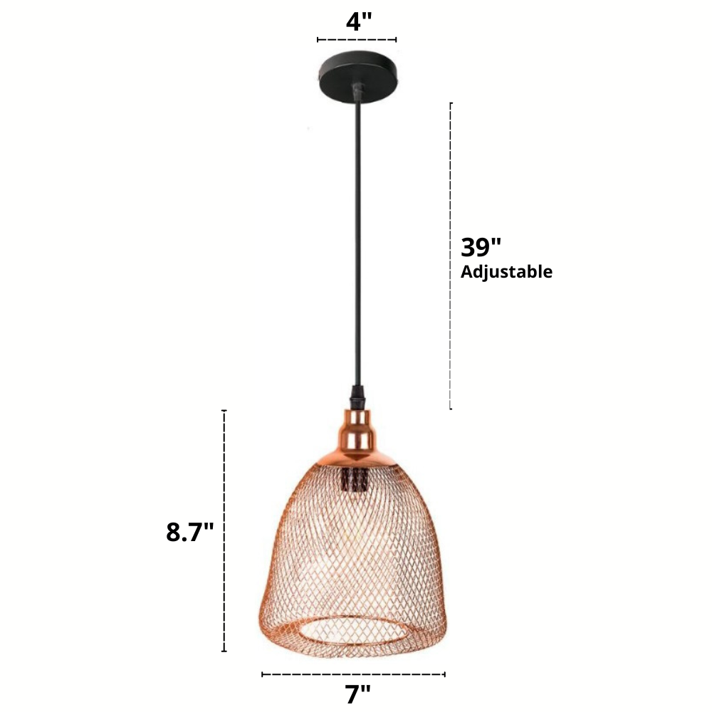 Rose – Moderne Käfig Pendelleuchten