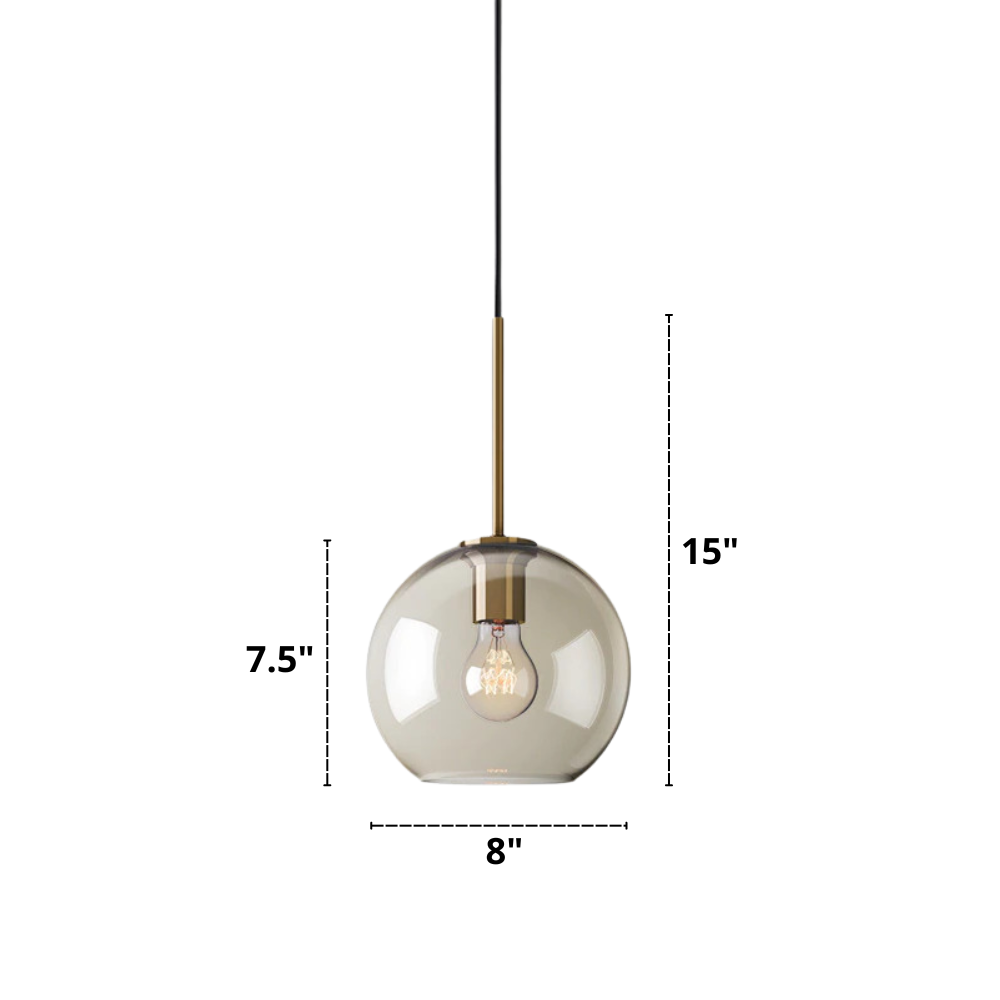 Hilde - Moderne Glas Pendelleuchten