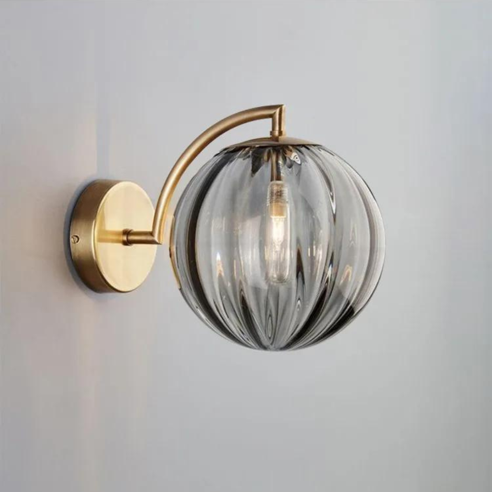 Howard - Glas-Globus-Wandlampe