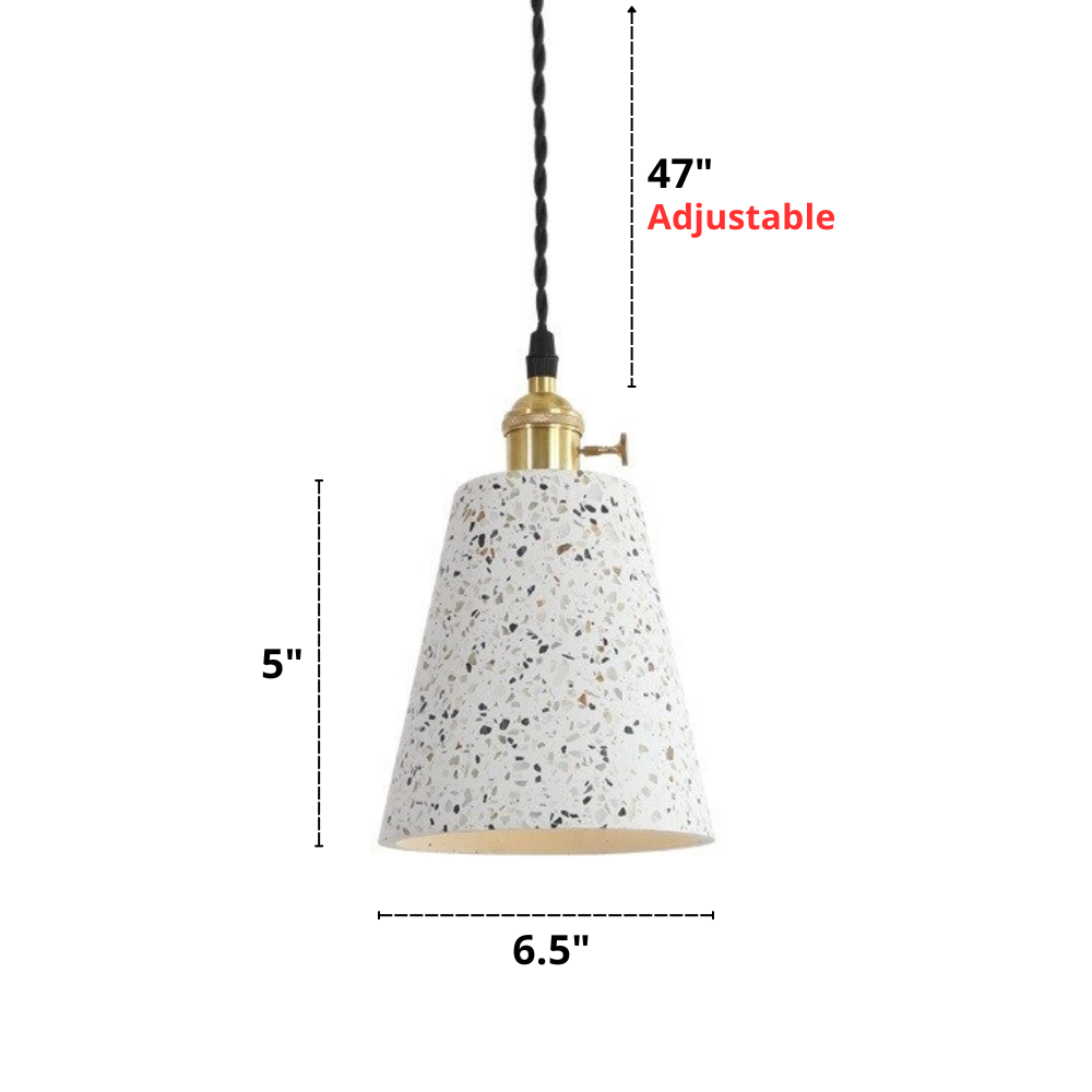 Sable – Moderne Terrazzo Pendelleuchten